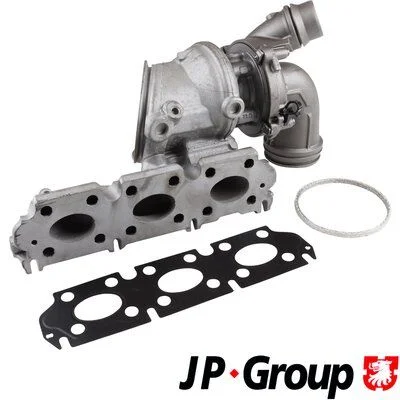 Kompresorius, įkrovimo sistema JP GROUP 1417406600