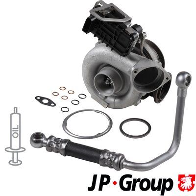 Charger, charging (supercharged/turbocharged) JP GROUP 1417800510