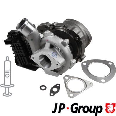 Charger, charging (supercharged/turbocharged) JP GROUP 1517400700