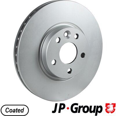 Stabdžių diskas JP GROUP 1563102100