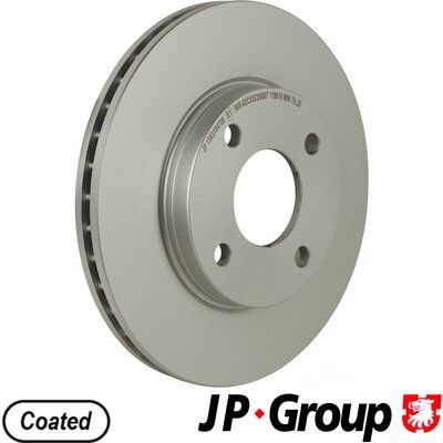 Brake Disc JP GROUP 1563104700