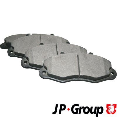 Brake Pad Set, disc brake JP GROUP 1563600510