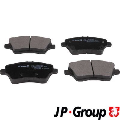 Brake Pad Set, disc brake JP GROUP 1563607510