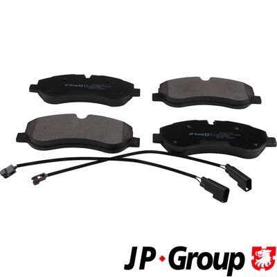 Brake Pad Set, disc brake JP GROUP 1563607710