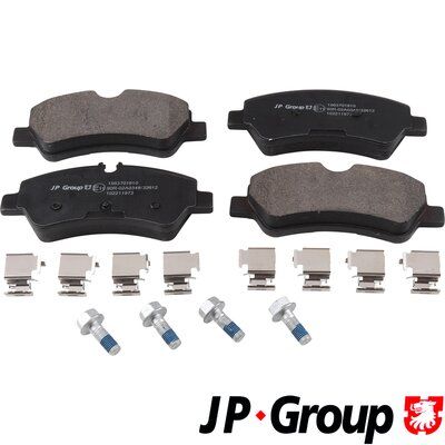 Brake Pad Set, disc brake JP GROUP 1563701810