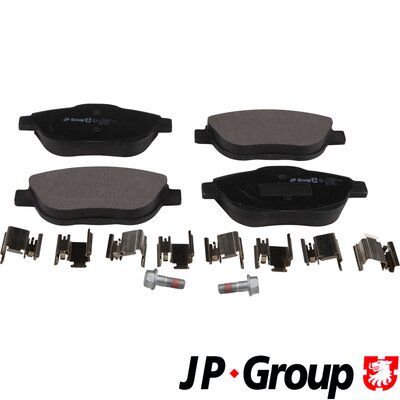 Brake Pad Set, disc brake JP GROUP 3163604210