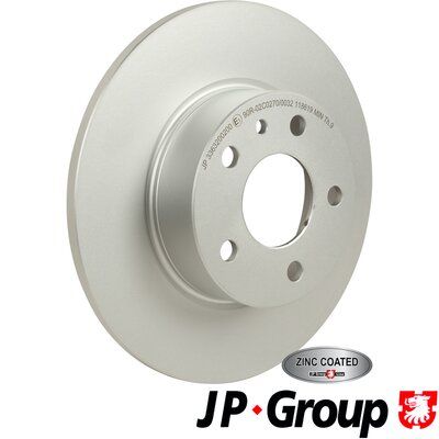 Brake Disc JP GROUP 3363200200