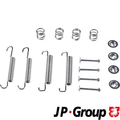 Accessory Kit, parking brake shoes JP GROUP 3563952410