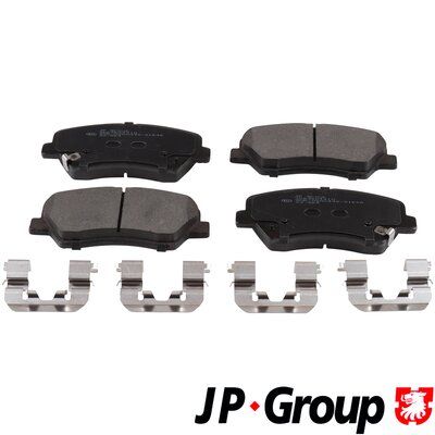 Brake Pad Set, disc brake JP GROUP 3663604410