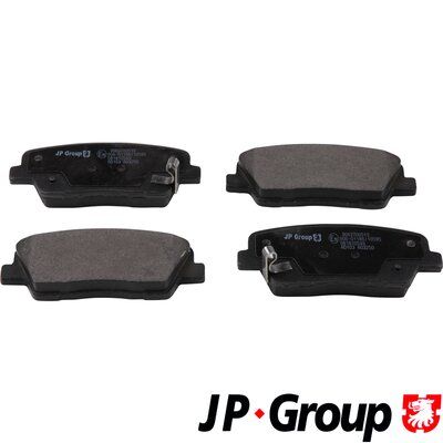 Brake Pad Set, disc brake JP GROUP 3663700510