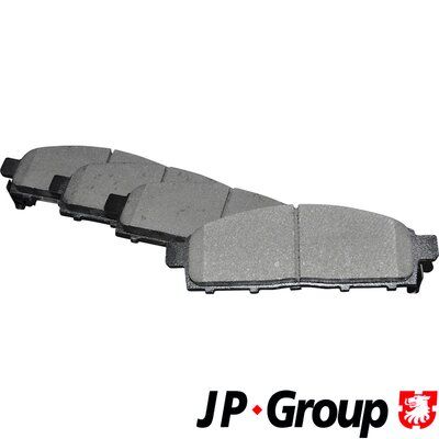 Brake Pad Set, disc brake JP GROUP 3963600210