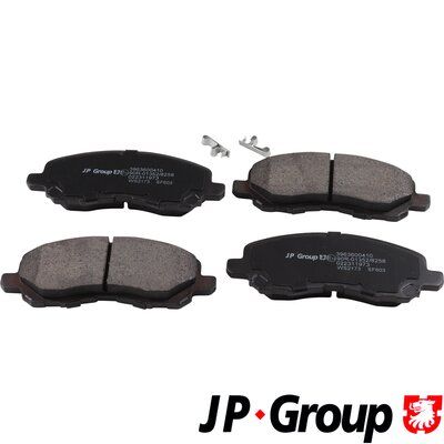 Brake Pad Set, disc brake JP GROUP 3963600410