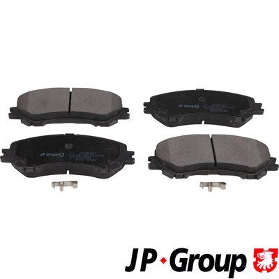 Brake Pad Set, disc brake JP GROUP 4063604810