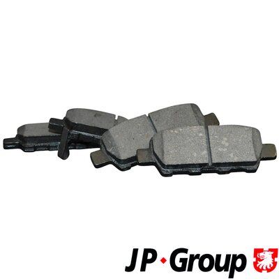 Brake Pad Set, disc brake JP GROUP 4063700610