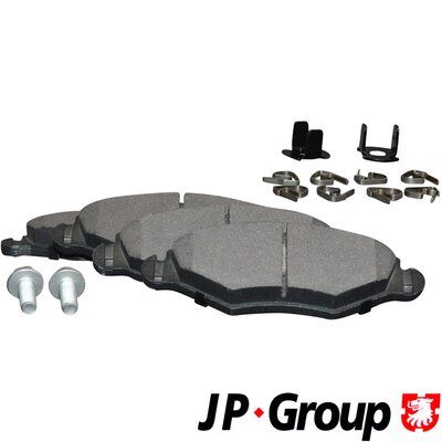 Brake Pad Set, disc brake JP GROUP 4163600910