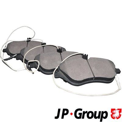 Brake Pad Set, disc brake JP GROUP 4163601410