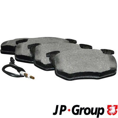 Brake Pad Set, disc brake JP GROUP 4163602810