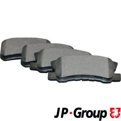 Brake Pad Set, disc brake JP GROUP 4163700310