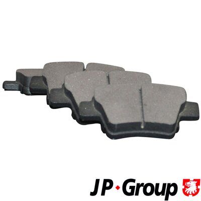 Brake Pad Set, disc brake JP GROUP 4163700410