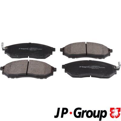 Brake Pad Set, disc brake JP GROUP 4363600810