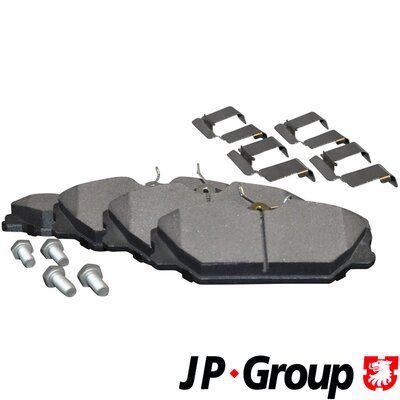 Brake Pad Set, disc brake JP GROUP 4363601510