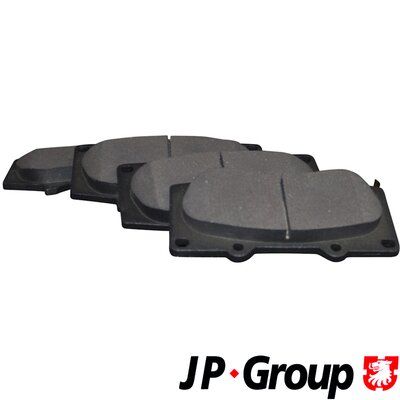 Brake Pad Set, disc brake JP GROUP 4863600710