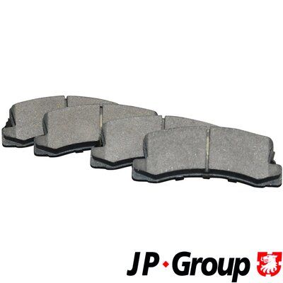 Brake Pad Set, disc brake JP GROUP 4863700110