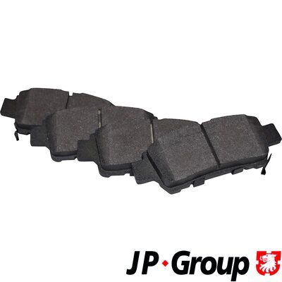 Brake Pad Set, disc brake JP GROUP 4863700510