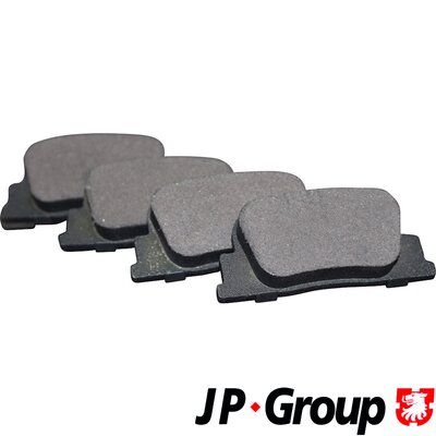 Brake Pad Set, disc brake JP GROUP 4863700610