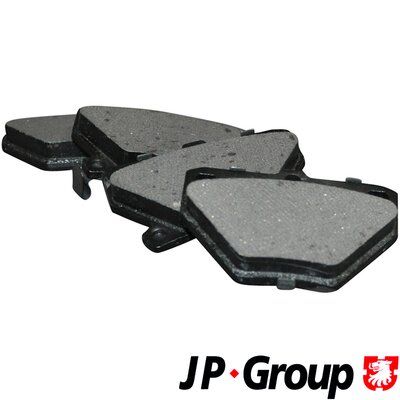 Brake Pad Set, disc brake JP GROUP 4863701110