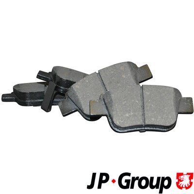 Brake Pad Set, disc brake JP GROUP 4863701410