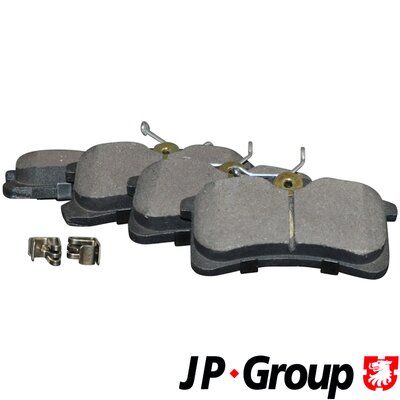 Brake Pad Set, disc brake JP GROUP 4863701510