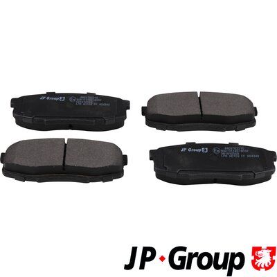 Brake Pad Set, disc brake JP GROUP 4863702210