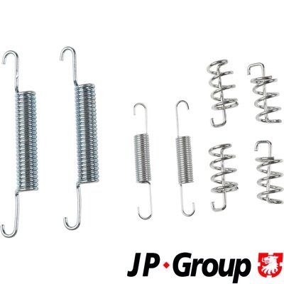 Accessory Kit, parking brake shoes JP GROUP 4963952310