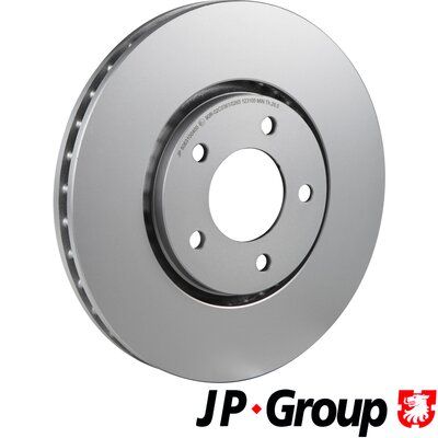 Stabdžių diskas JP GROUP 5063100400