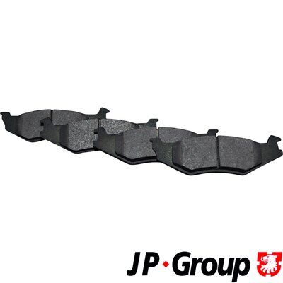 Brake Pad Set, disc brake JP GROUP 5063700110