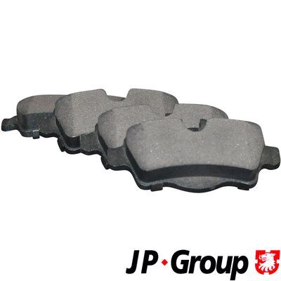 Комплект гальмівних накладок, дискове гальмо JP GROUP 6063700210