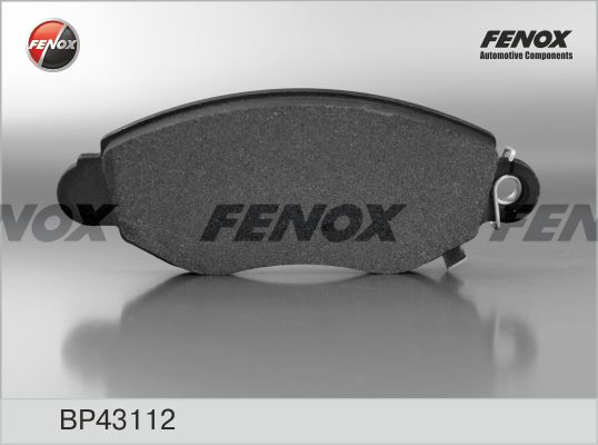 Stabdžių trinkelių rinkinys, diskinis stabdys FENOX BP43112