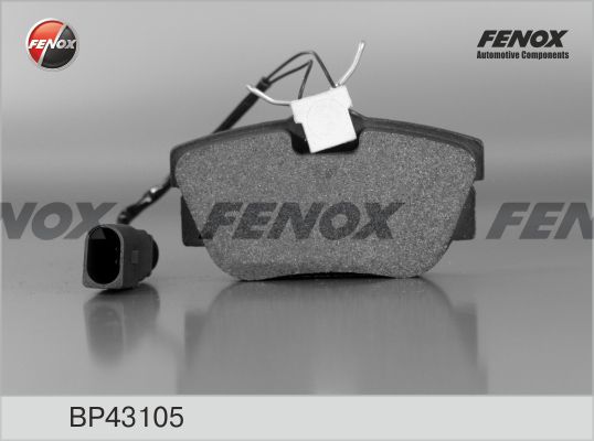 Stabdžių trinkelių rinkinys, diskinis stabdys FENOX BP43105