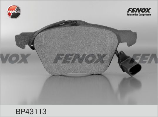 Stabdžių trinkelių rinkinys, diskinis stabdys FENOX BP43113