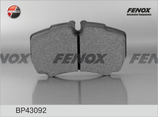 Stabdžių trinkelių rinkinys, diskinis stabdys FENOX BP43092