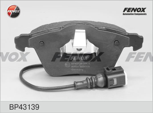 Brake Pad Set, disc brake FENOX BP43139