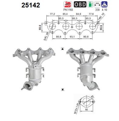 Catalytic Converter AS 25142