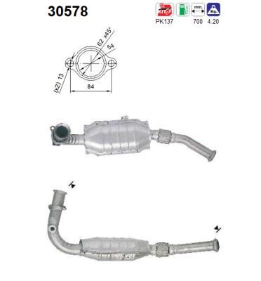 Catalytic Converter AS 30578