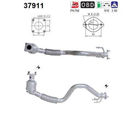 Catalytic Converter AS 37911