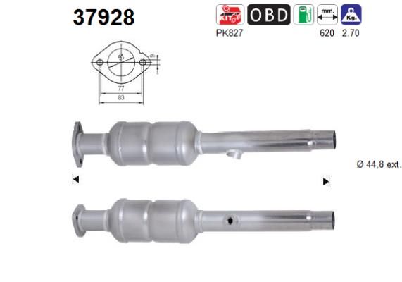 Catalytic Converter AS 37928