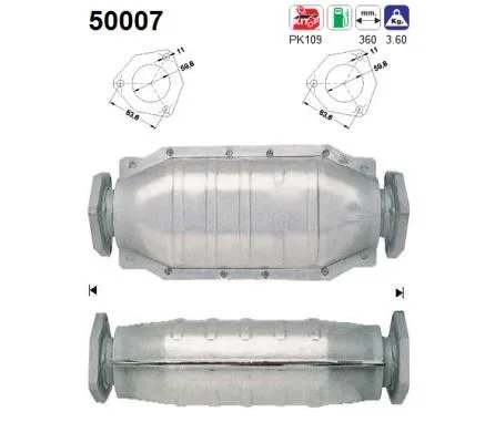 Katalizatoriaus keitiklis AS 50007