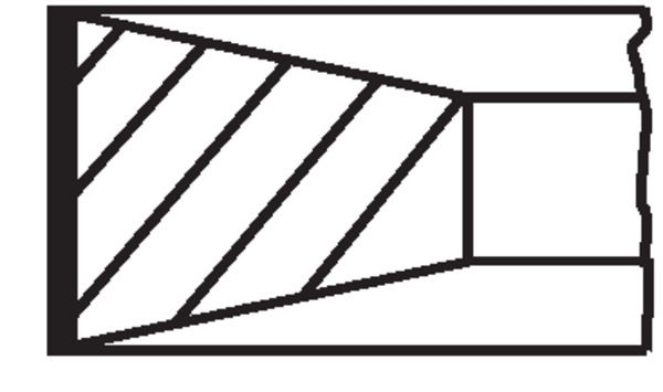 Set klipnih prstenova MAHLE 011RS101010N0