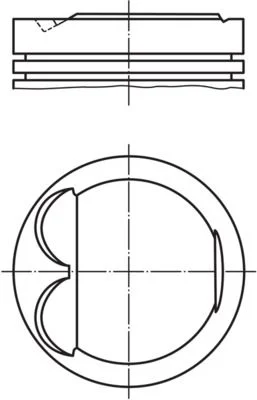 Stūmoklis mahle 607 77 00