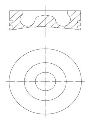 Stūmoklis mahle 681 12 02